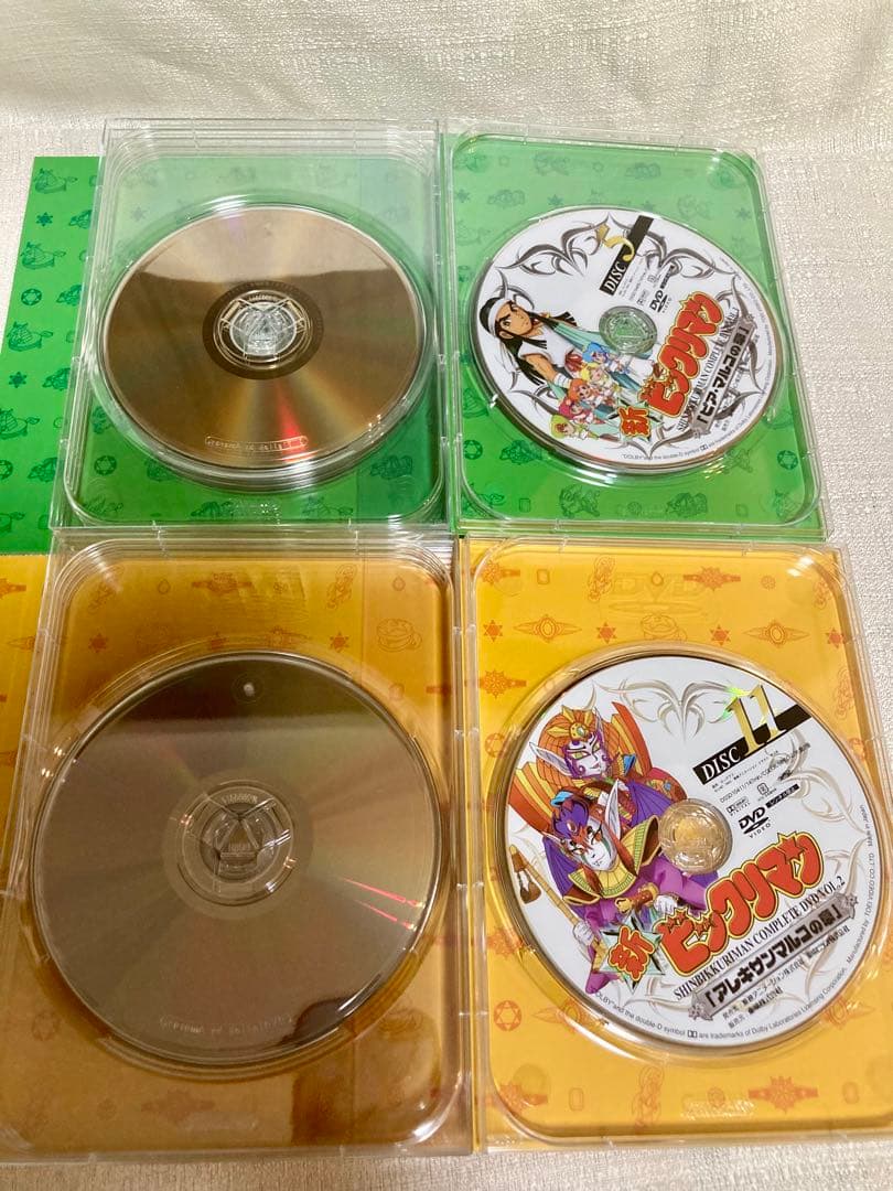新ビックリマン コンプリートDVD BOX VOL.1 、2 ビックリマン　全巻