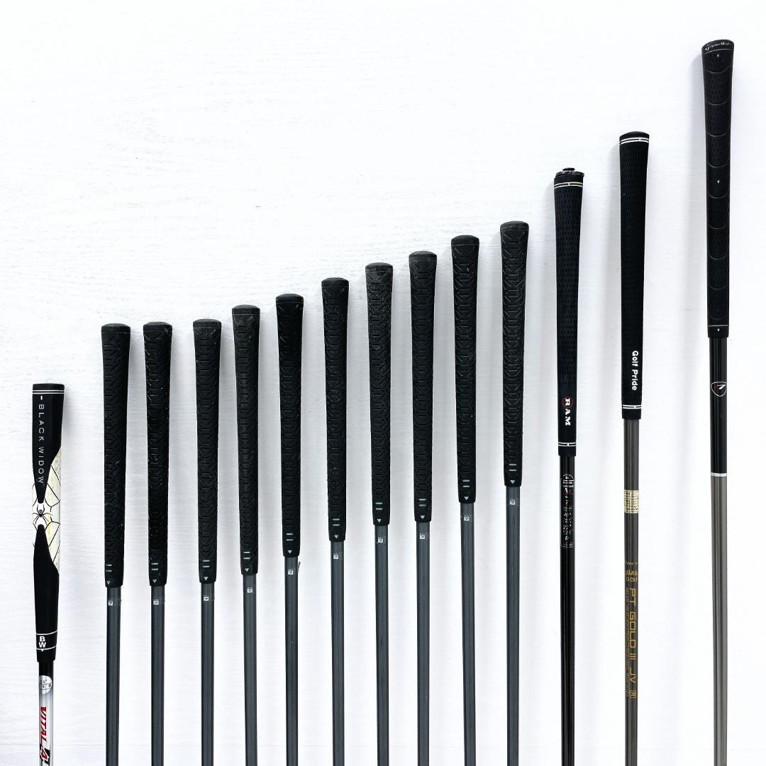 【左利き/レフティ】 テーラーメイド ミズノ ゴルフクラブ 初心者 セット R