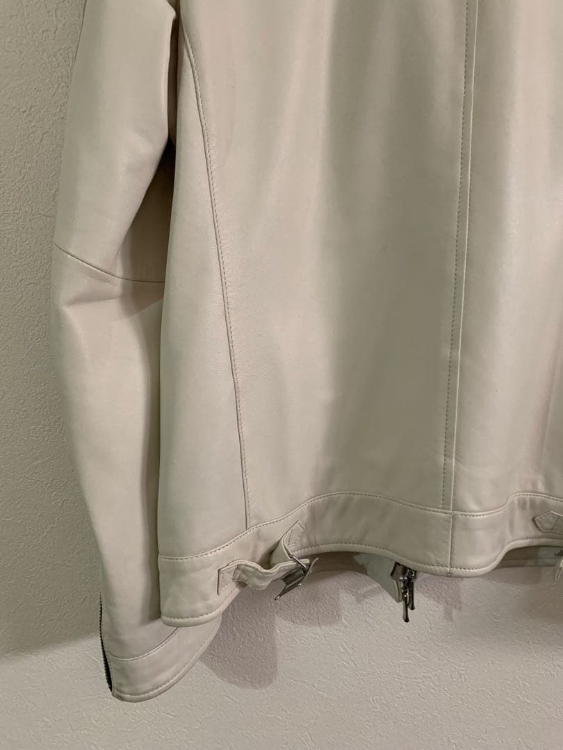 BURBERRY BLACK LABEL レザージャケット（革クリーニング済み)