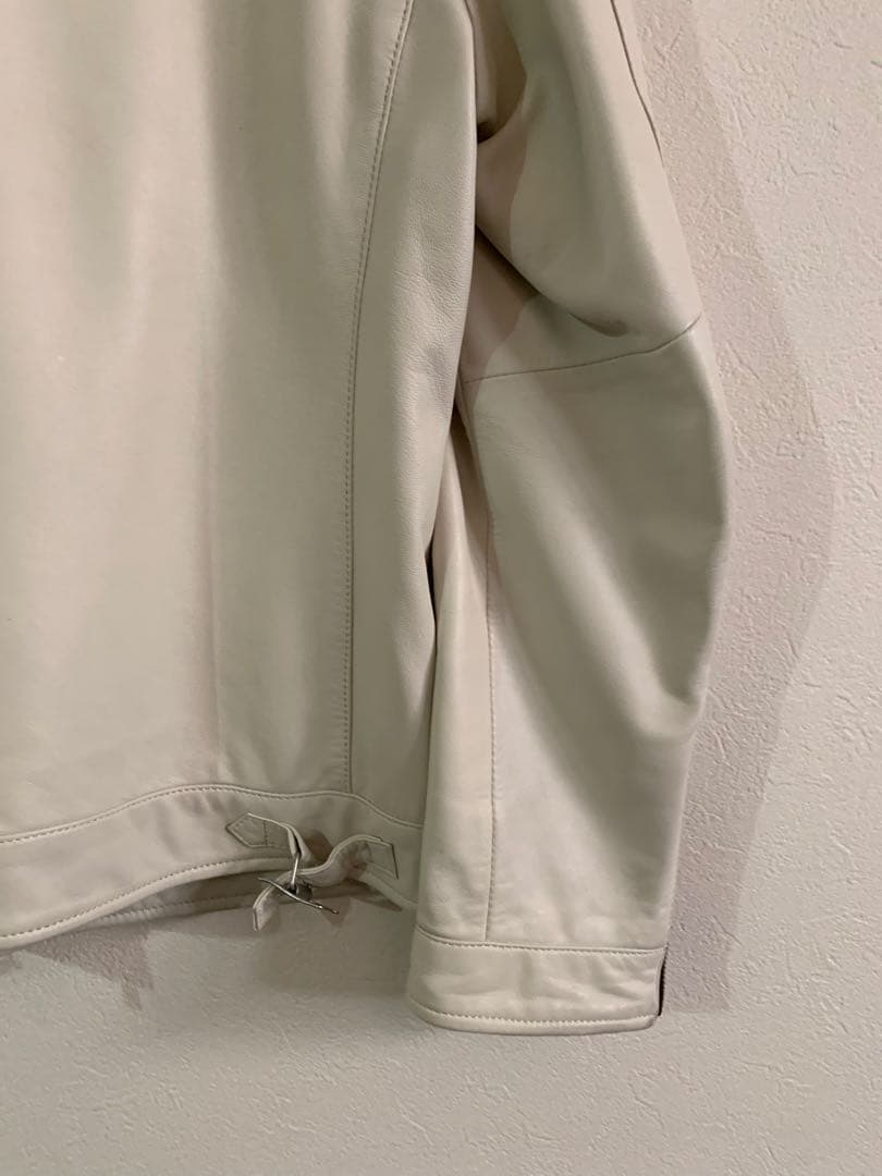 BURBERRY BLACK LABEL レザージャケット（革クリーニング済み)