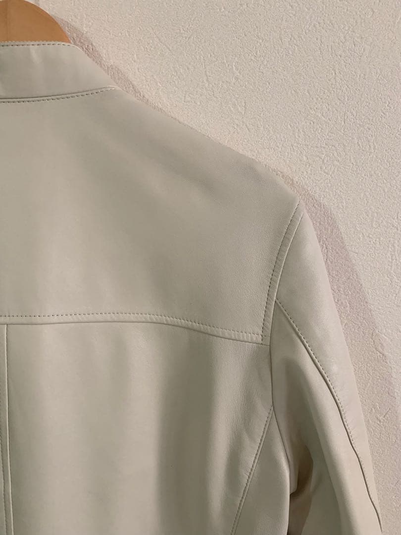 BURBERRY BLACK LABEL レザージャケット（革クリーニング済み)