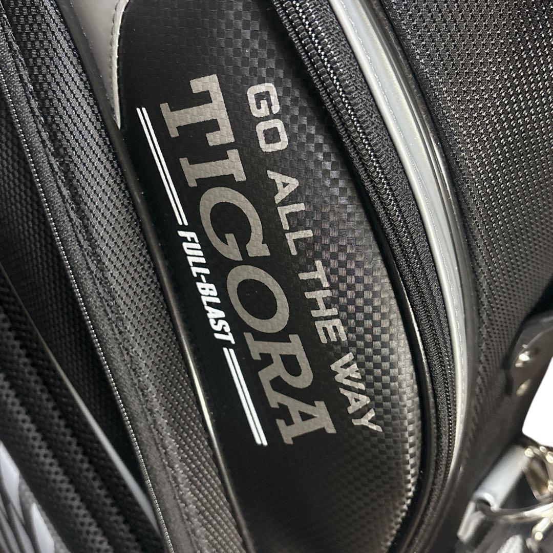 ✨未使用級✨ TIGORA キャディバッグ 9.5型 軽量 ブラック
