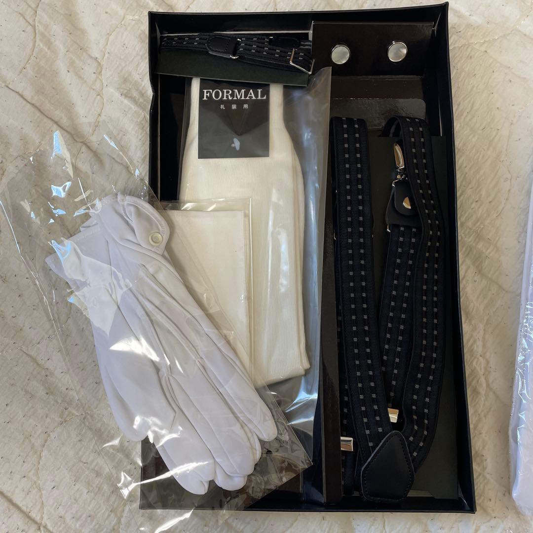 新郎セット　Lセット　小物6点　Lサイズシャツ　MARQUIS タカミブライダル