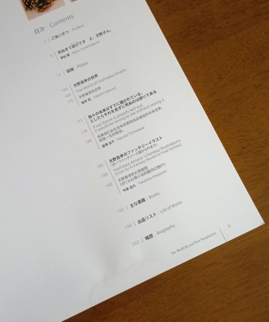 天野喜孝展 想像を超えた世界 図録 画集