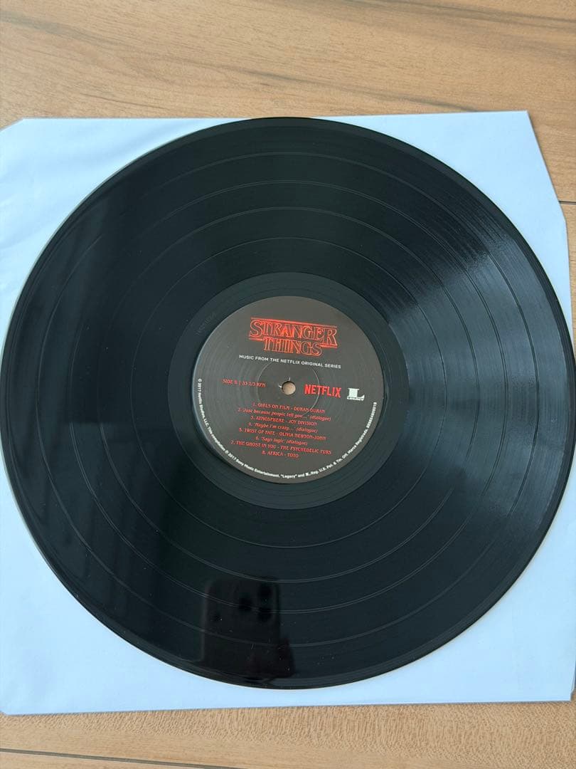 Stranger Things レコード　美品　12月購入