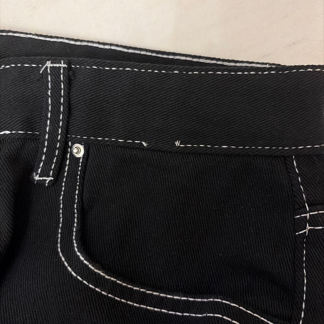 ブラック ストレート ジーンズ TRUE RELIGION