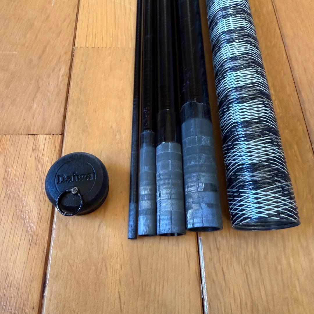 Daiwa ダイワ 波紋 鯉 18 amorphous-whisker 美品 ♪