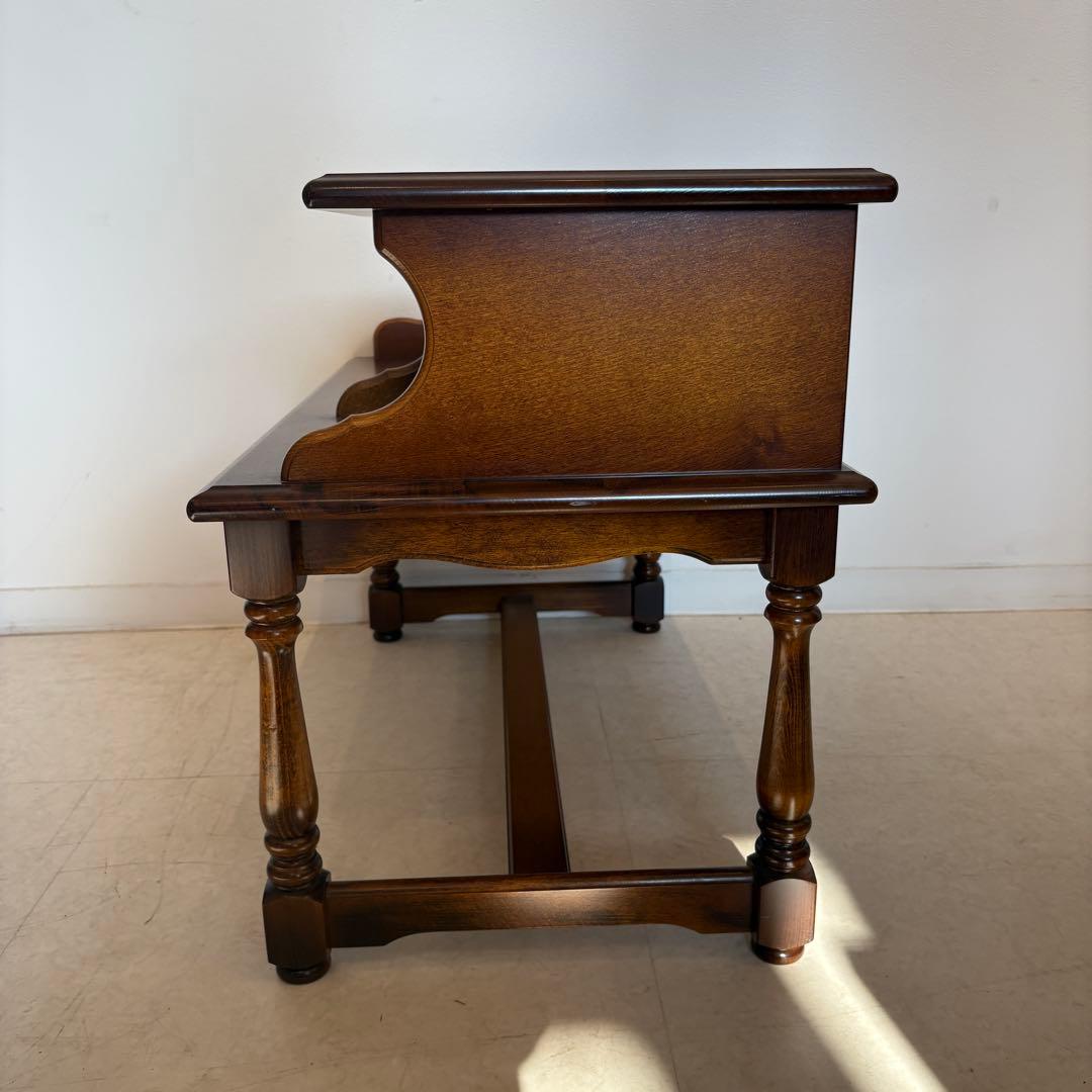 カリモク家具　電話台　テレフォンベンチ　karimoku 昭和レトロ　机