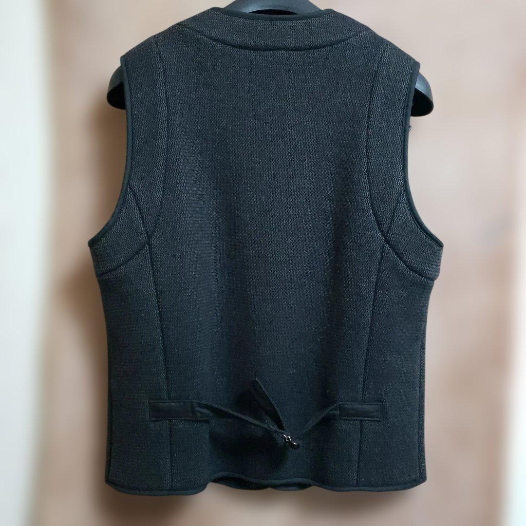 ギャングスタービル 馬革カーコート&ウールベスト