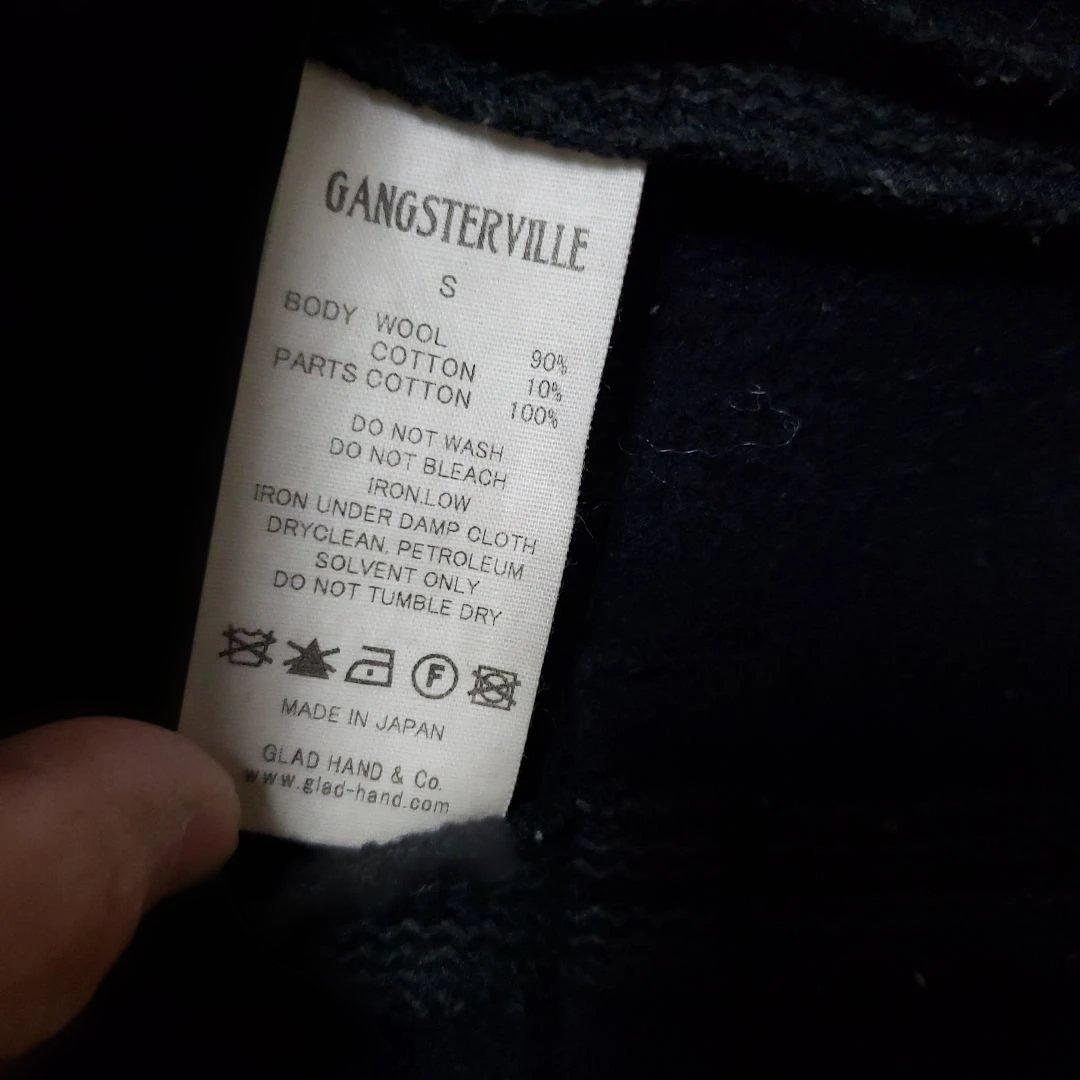 ギャングスタービル 馬革カーコート&ウールベスト