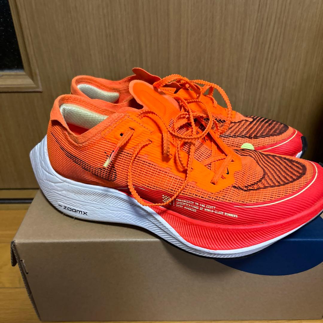 NIKEヴェイパーフライ2オレンジ ランニングシューズ