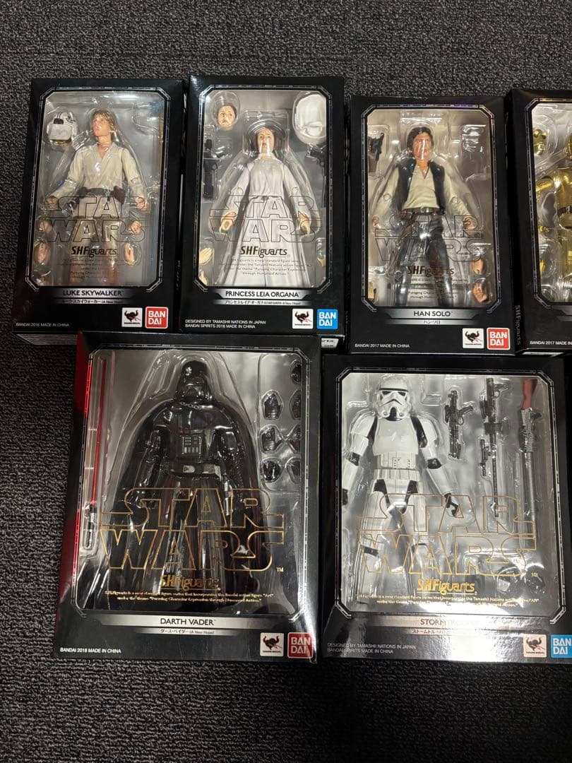 【即日発送】 スターウォーズ　S.H.フィギュアーツ 10体セット