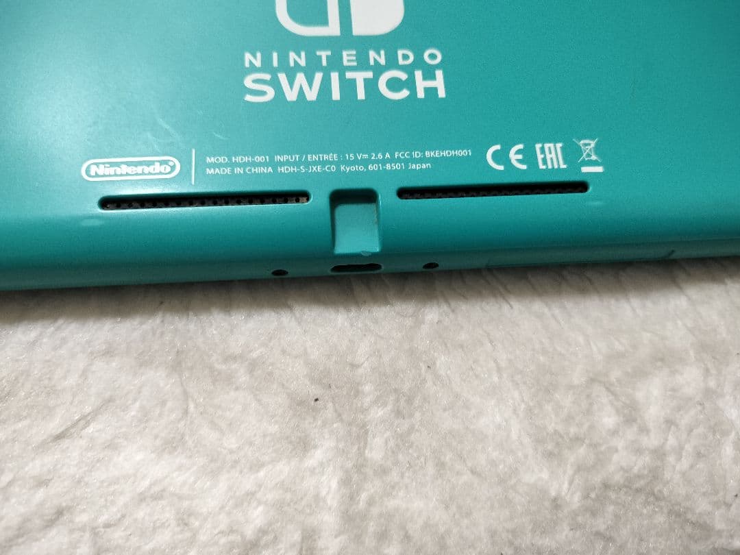 ジャンクNintendo Switch Lite ターコイズ