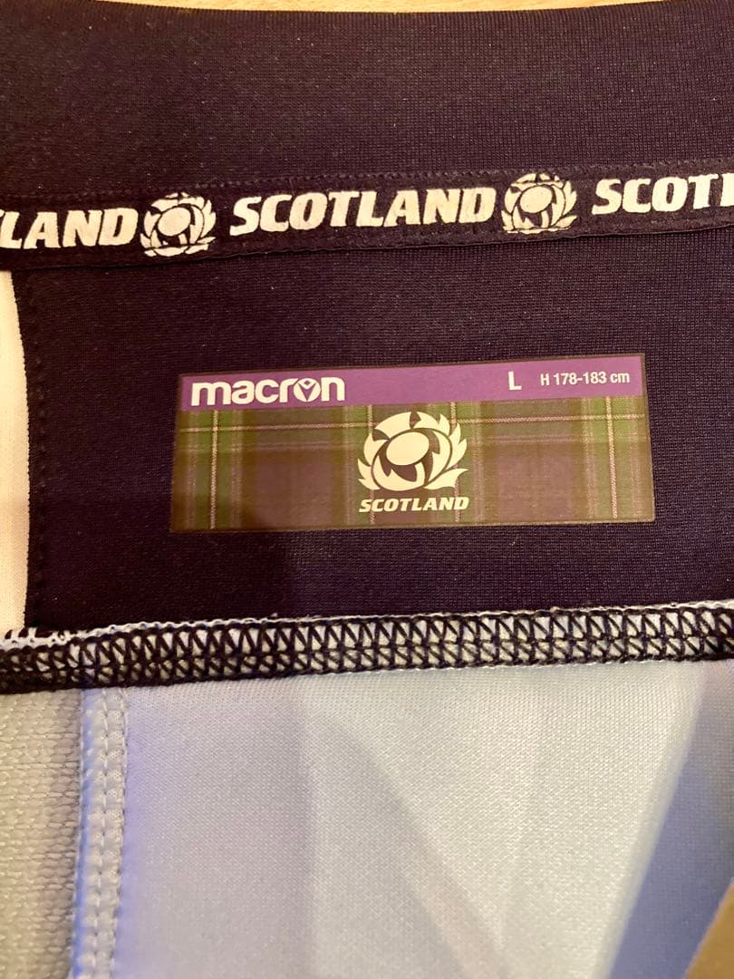 RWC 2019 スコットランド代表　選手仕様ジャージ ラグビーワール