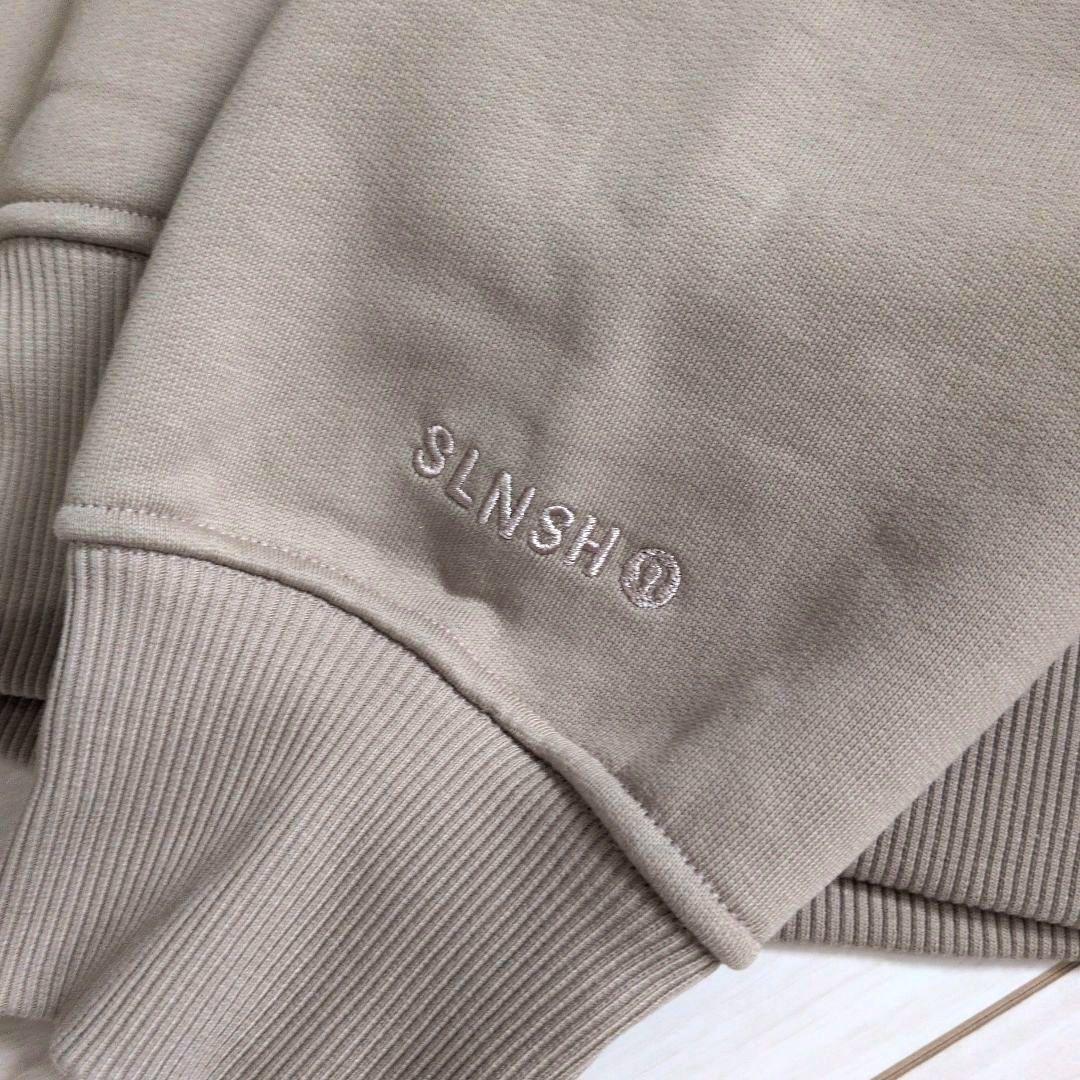 コットンフリース リラックスフィット ハーフジップ SLNSHコレクション