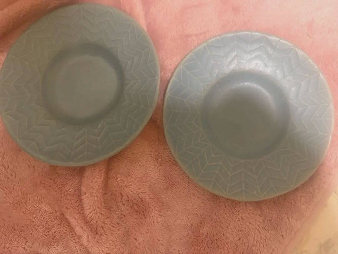 よしざわ窯2種類各2枚ずつ　お皿6枚セット