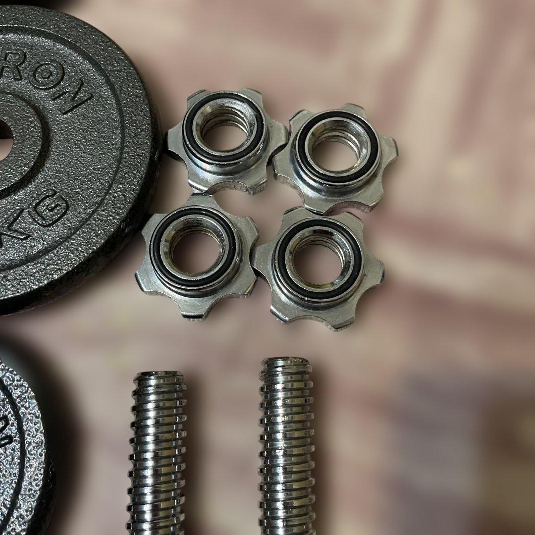 PROIRON ダンベル 鉄アレイ アジャスタブル 合計24kg