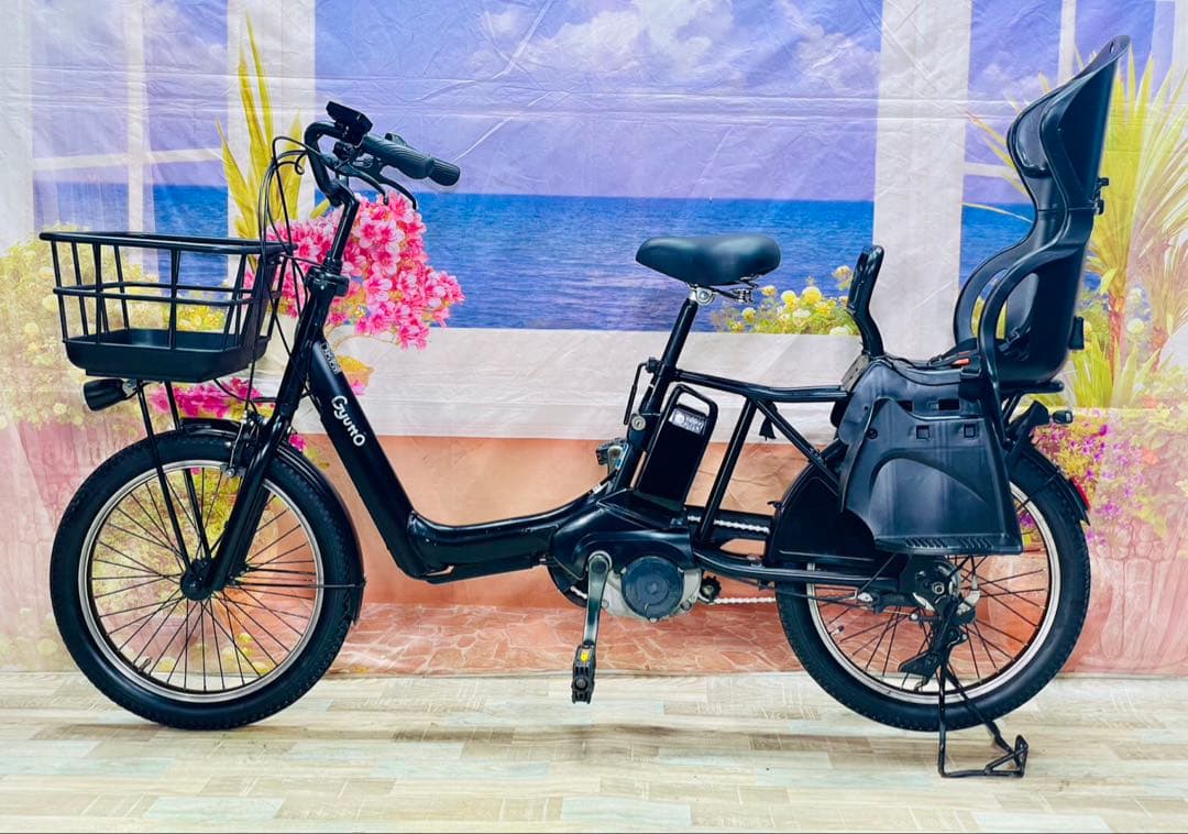 ギュットアニーズ2020年⭐️16AH！子供乗せ電動アシスト自転車Y3535