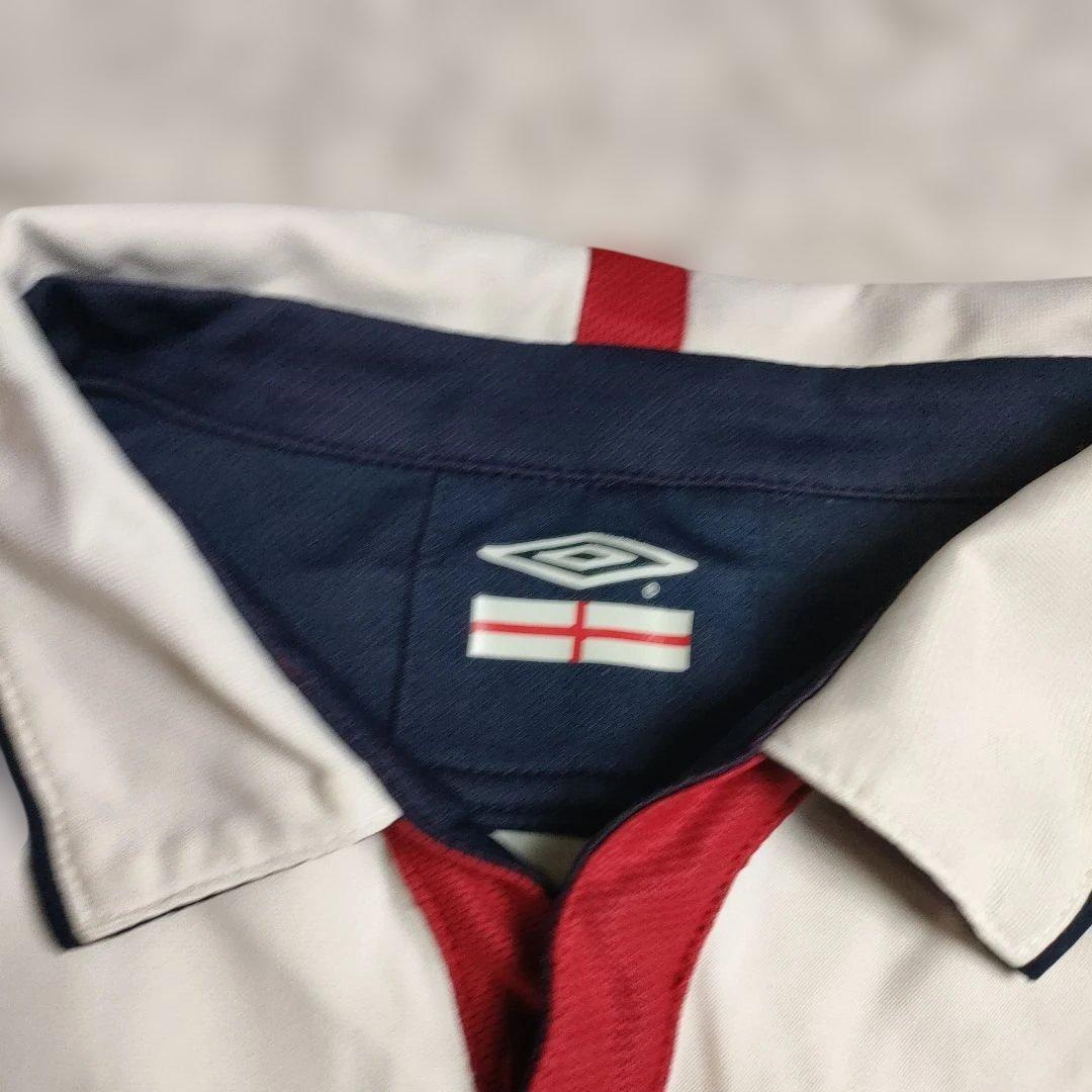 00s イングランド代表 アンブロ リバーシブル　ゲームシャツ 柴田ひかり