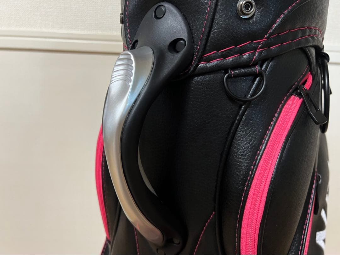 CROWN ゴルフ キャディバック ピンク