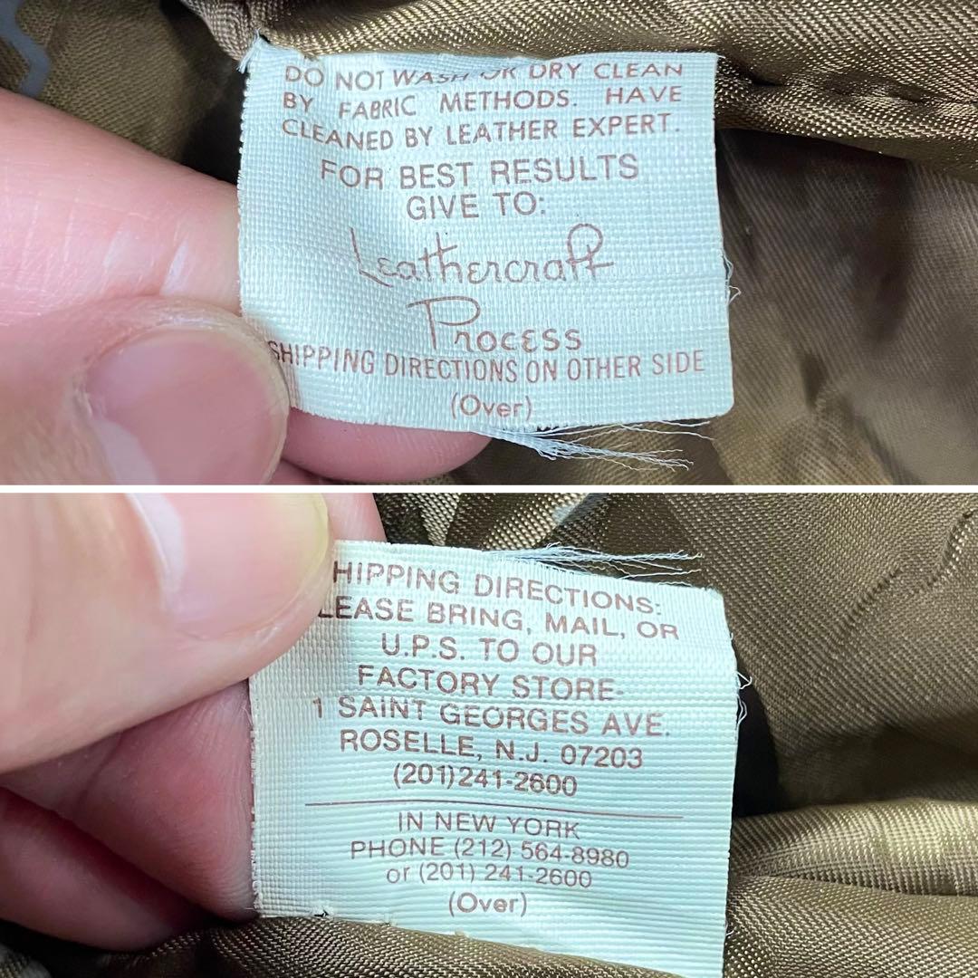 【USA製】極美品 80s90s ショット スウェード ボンバージャケット 40