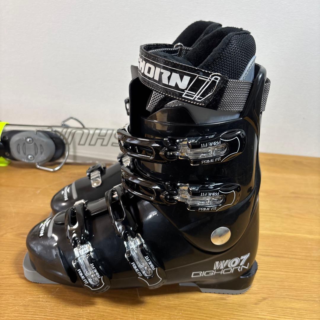 メンズショートスキーセットファンスキー　美品　Bighorn 27-27.5cm