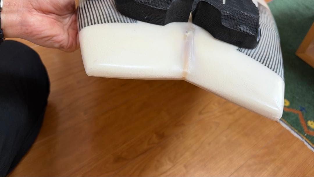 ZBURH ゼブラサーフボード 5'10 5フィン EHU-X