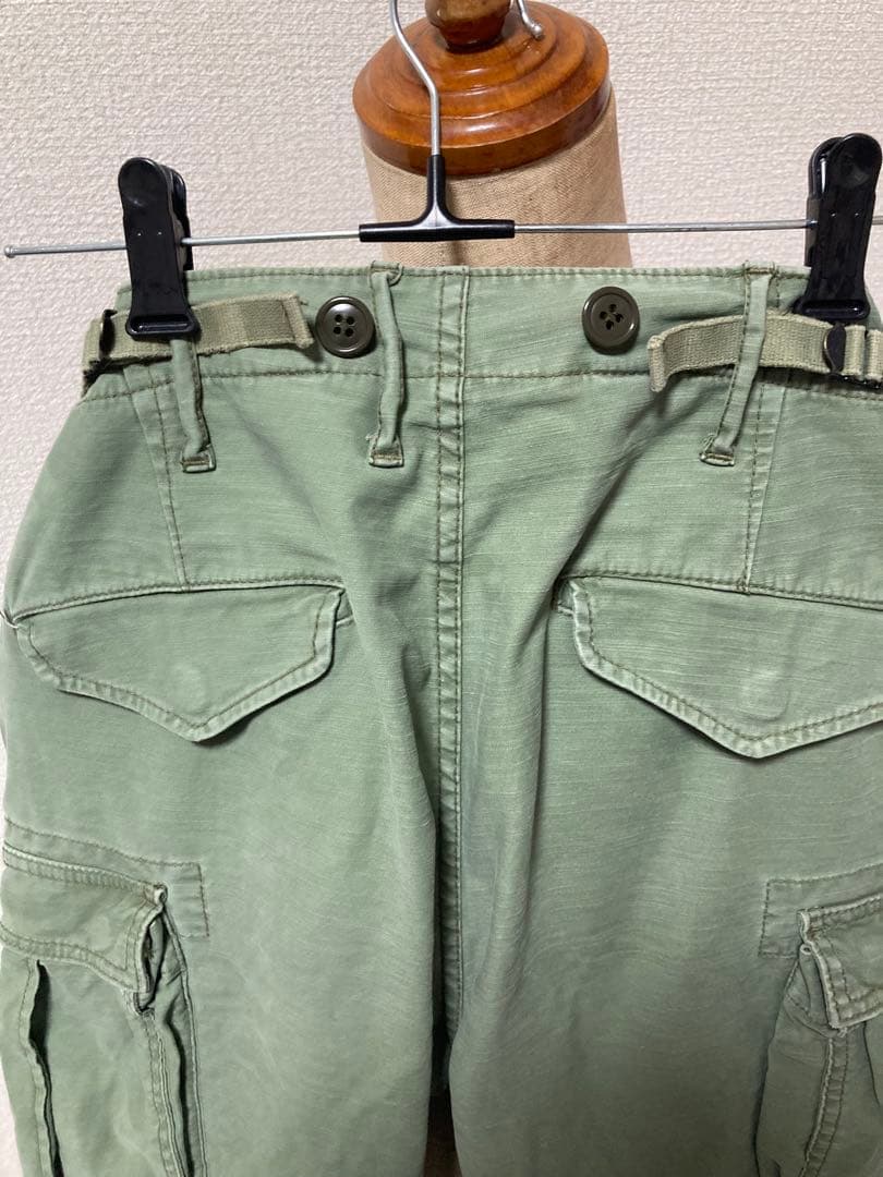 激レア RonHerman Vintageウォッシュ加工ミリタリー カーゴ