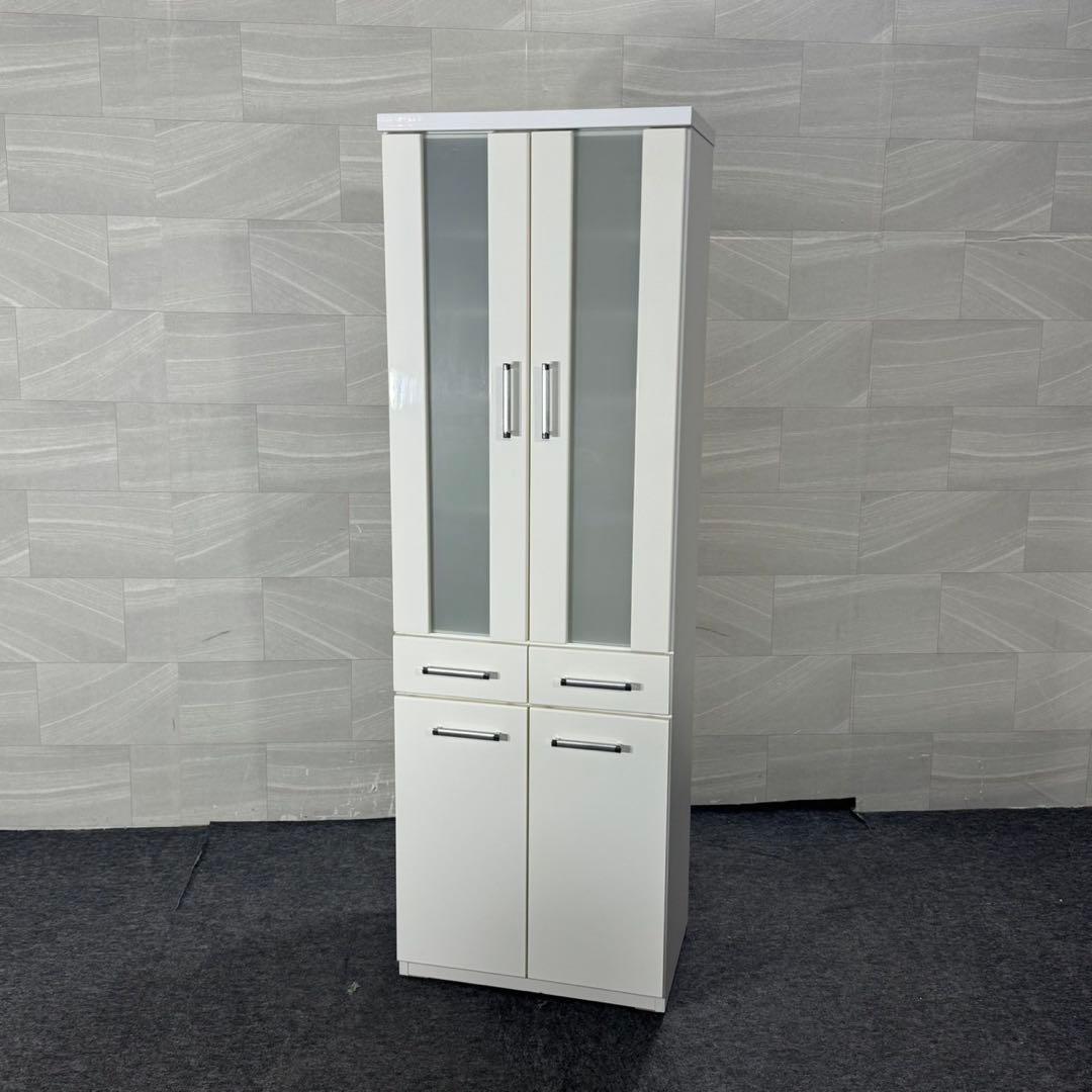 ニトリ 食器棚 キッチンボード スリム 幅60cm 収納棚 d5096