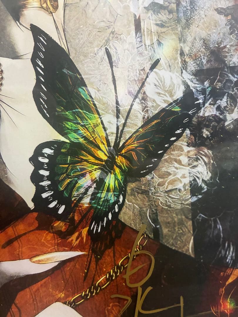 皐月恵 直筆サイン入りアクリルアート/アクリルボード