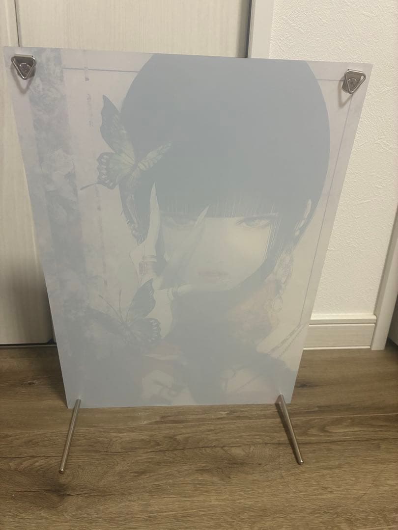 皐月恵 直筆サイン入りアクリルアート/アクリルボード