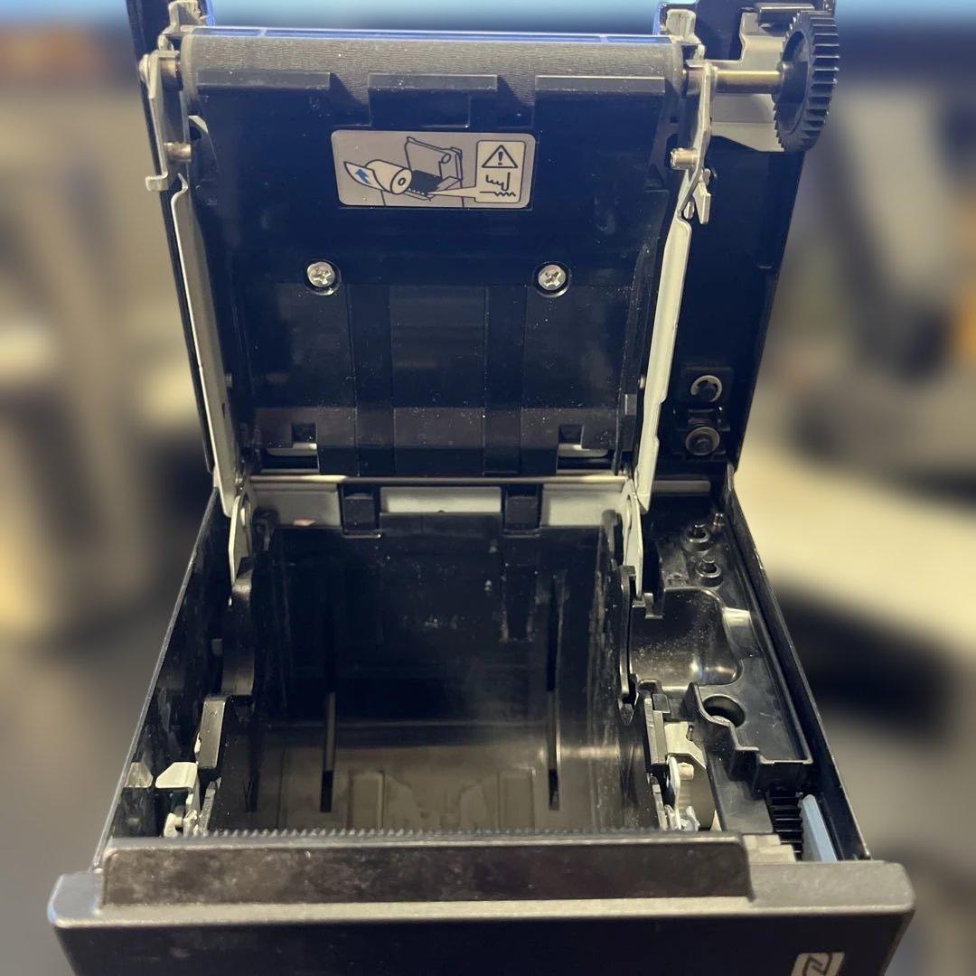 通電確認 EPSON TM-m30 M335B レシートプリンター+純正コード