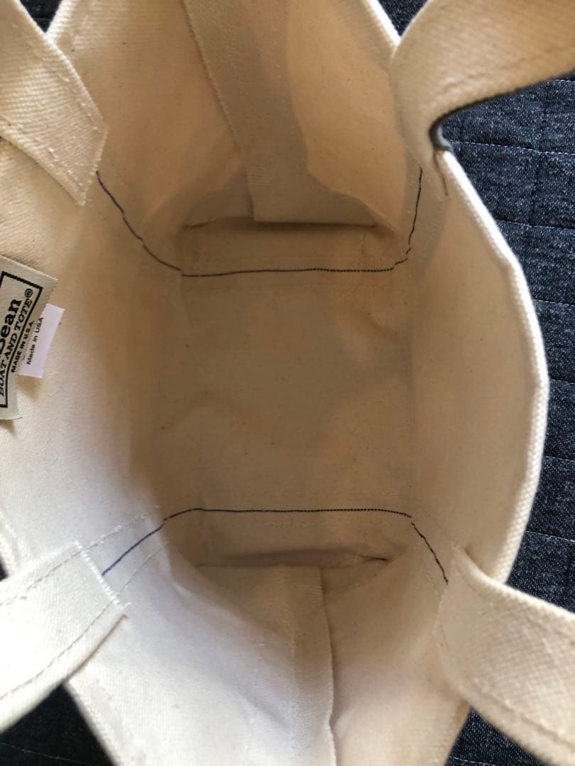 90s エルエルビーン ビーントート　グレー　2枚タグ　L.L bean