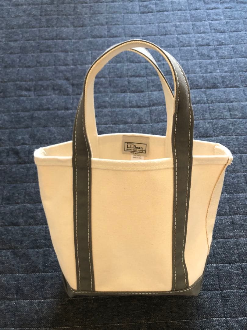 90s エルエルビーン ビーントート　グレー　2枚タグ　L.L bean