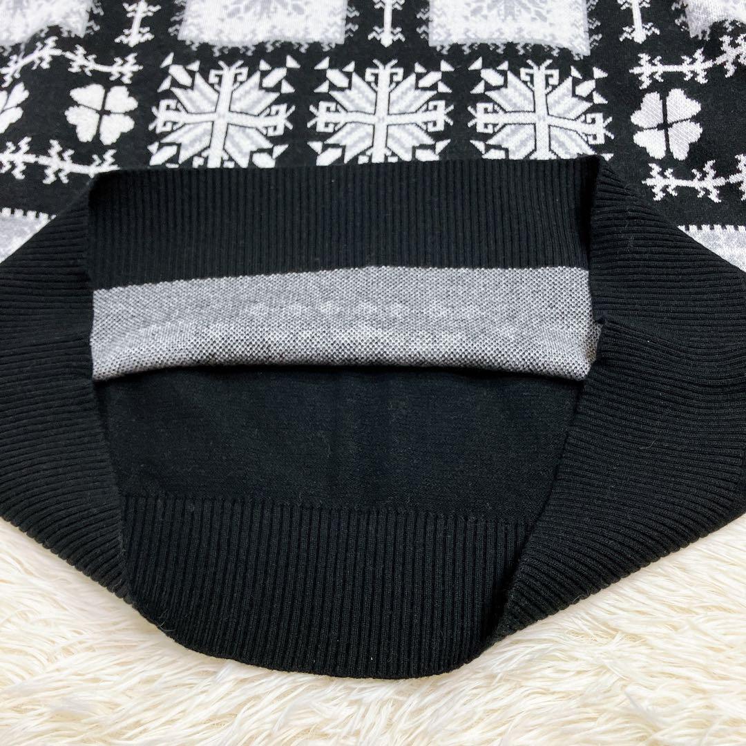 ✨大きめLL✨マリクレールスポーツ　レディース　ゴルフウェア　ハーフジップニット