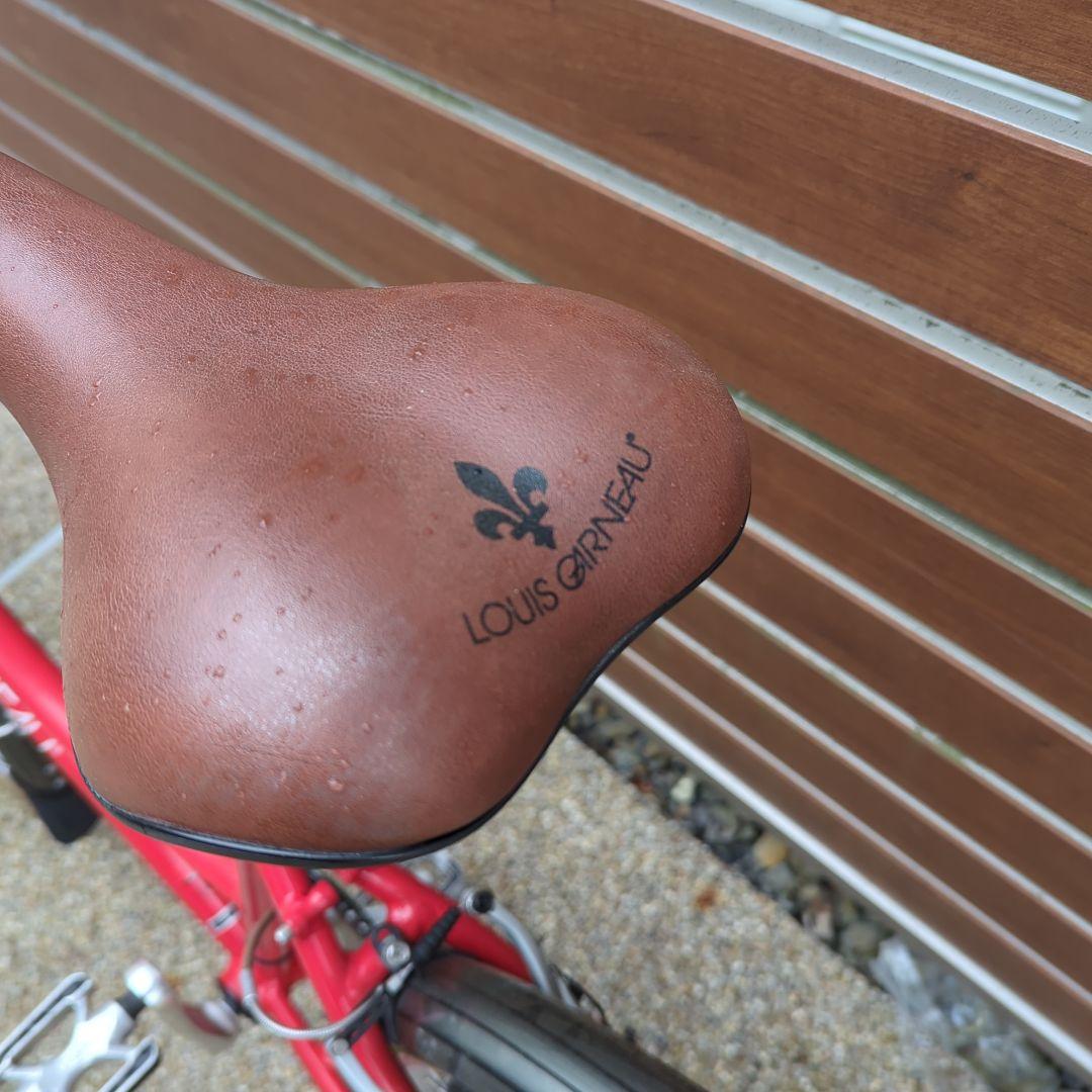 LOUIS GARNEAU 赤 小径自転車　ミニベロ(名古屋周辺引き取り)