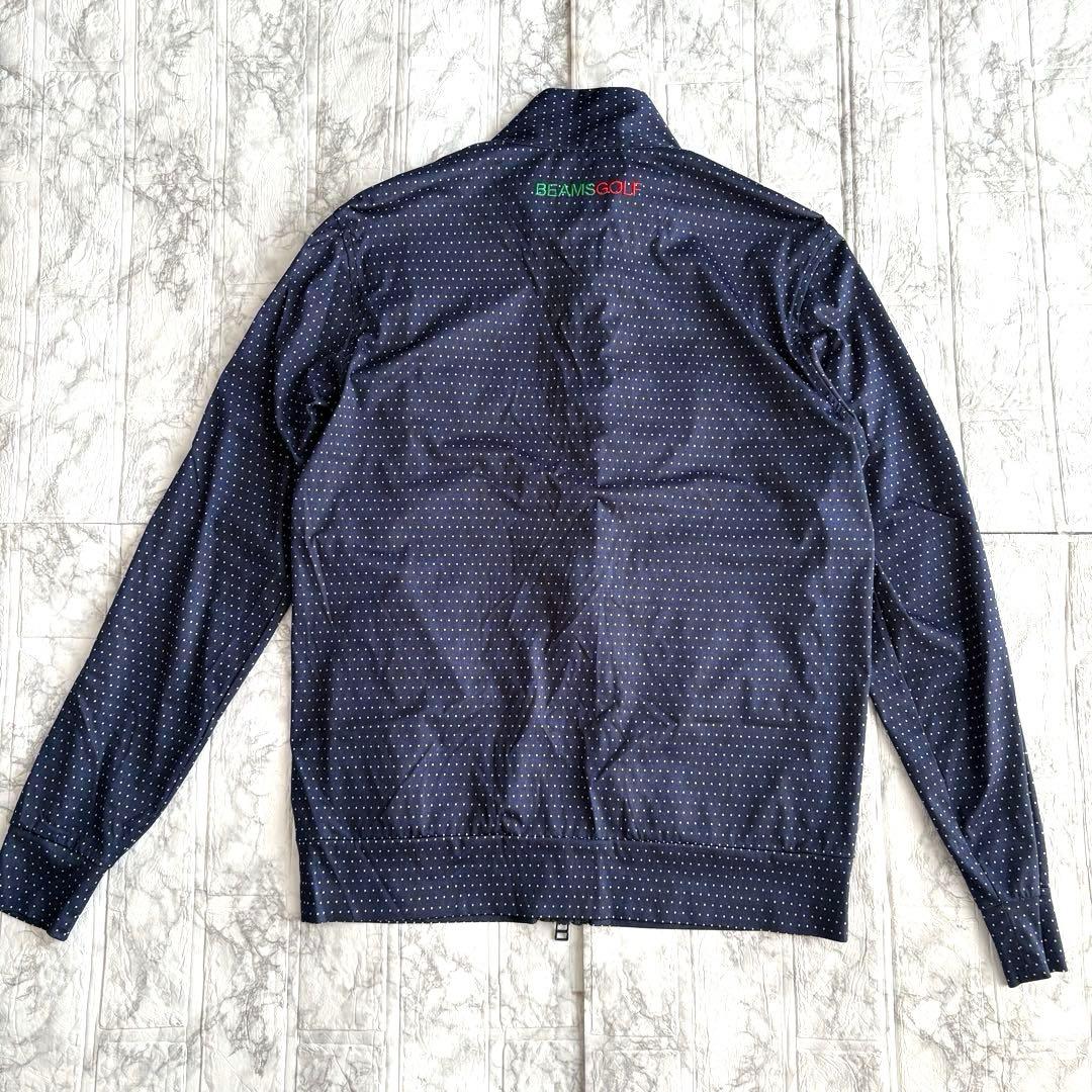 BEAMS GOLF ビームスゴルフ エアシャット タラッティ ブルゾン S 紺