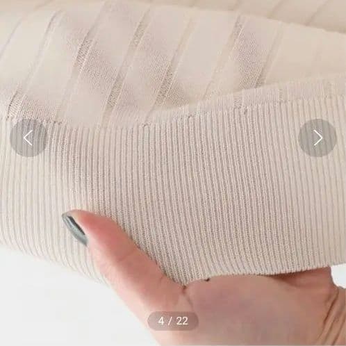 超美品​DeuxiemeClasseドゥーズィエムクラスリブニットベスト綿フリー