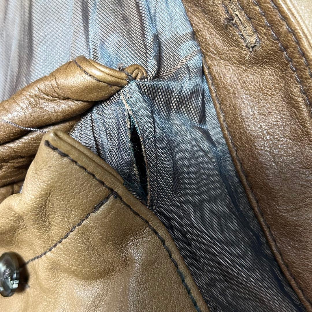 Schott ショット ウエスタン カウレザー ジャケット M メダリオン 本革