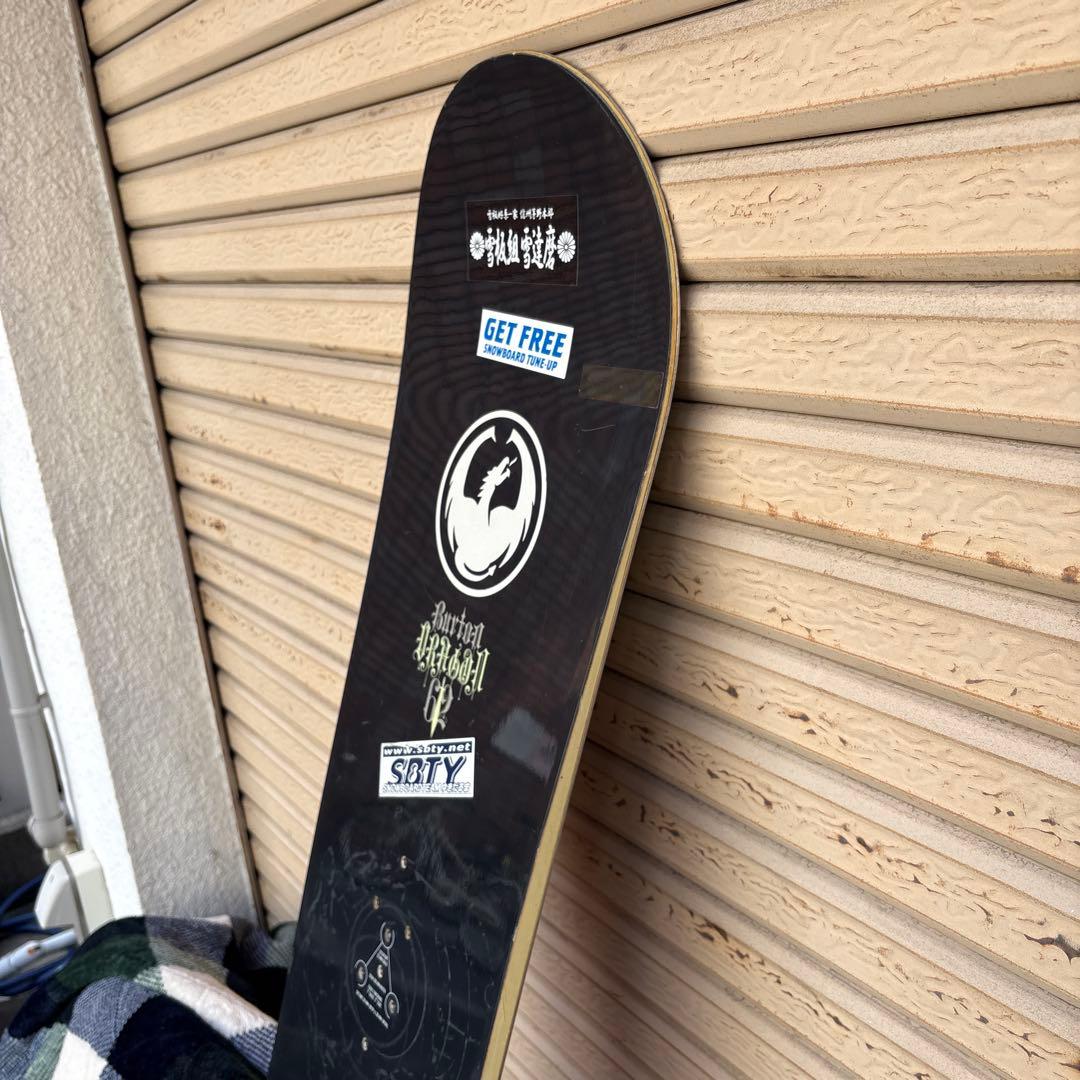 Burton dragon 62 スノーボード 160 ケース付　BURTON