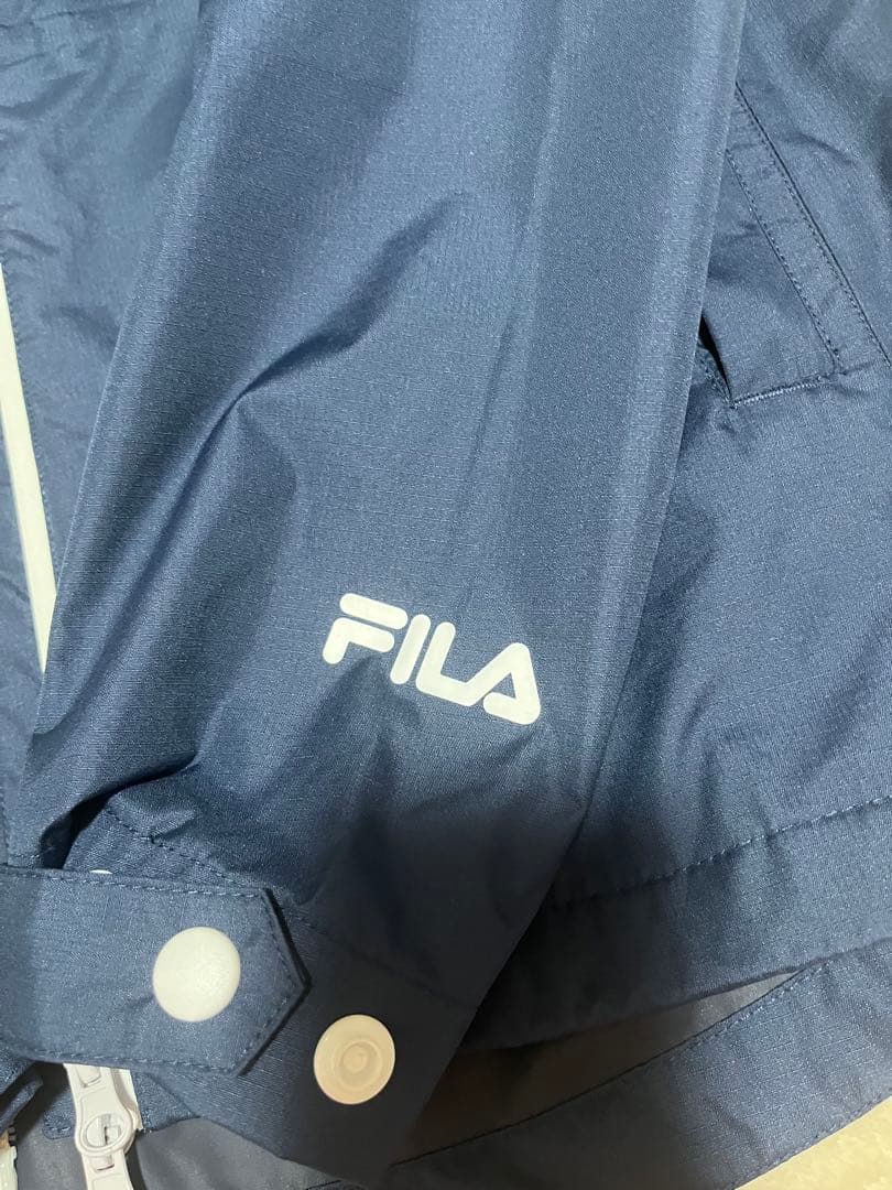 【新品同様】FILA GOLFレディースレインブルゾン　ゴルフ　防水