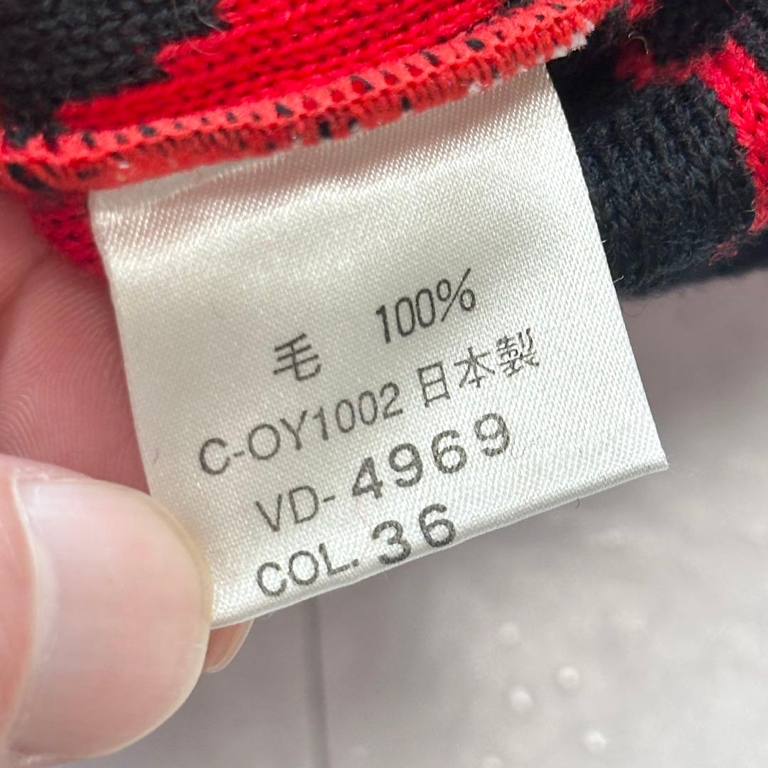 【美品】VALENTINO GARAVANI ロゴニットベスト 金ボタン 38