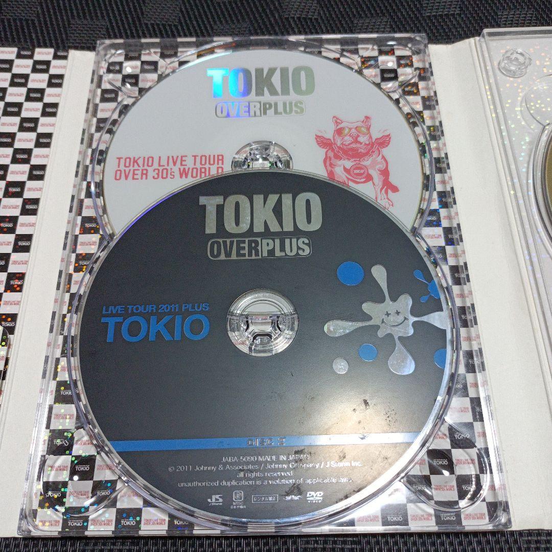 中古DVD３枚組　TOKIO／OVER PLUS