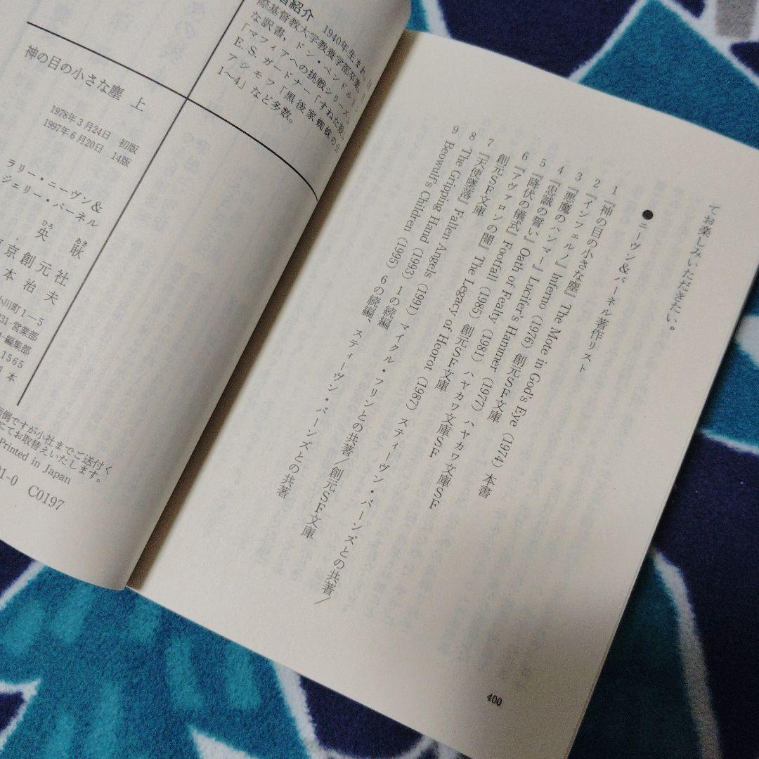 神の目の小さな塵 上