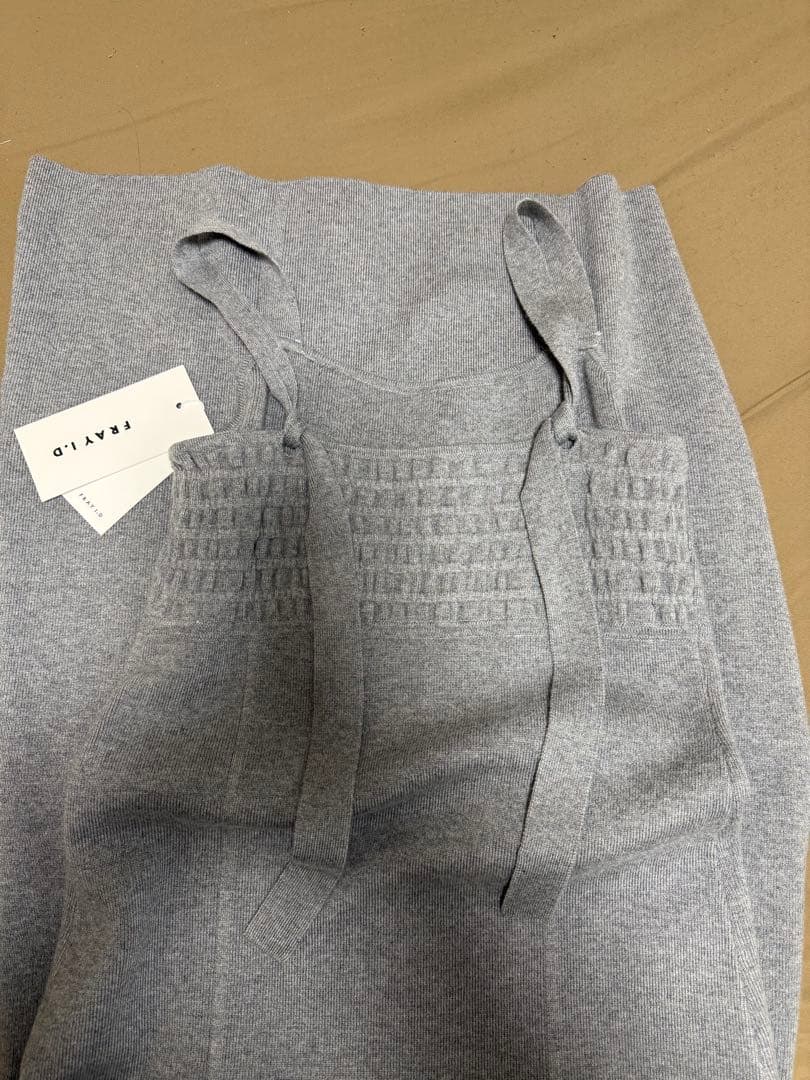 【FRAY I.D】ジップパーカ&キャミワンピースセット