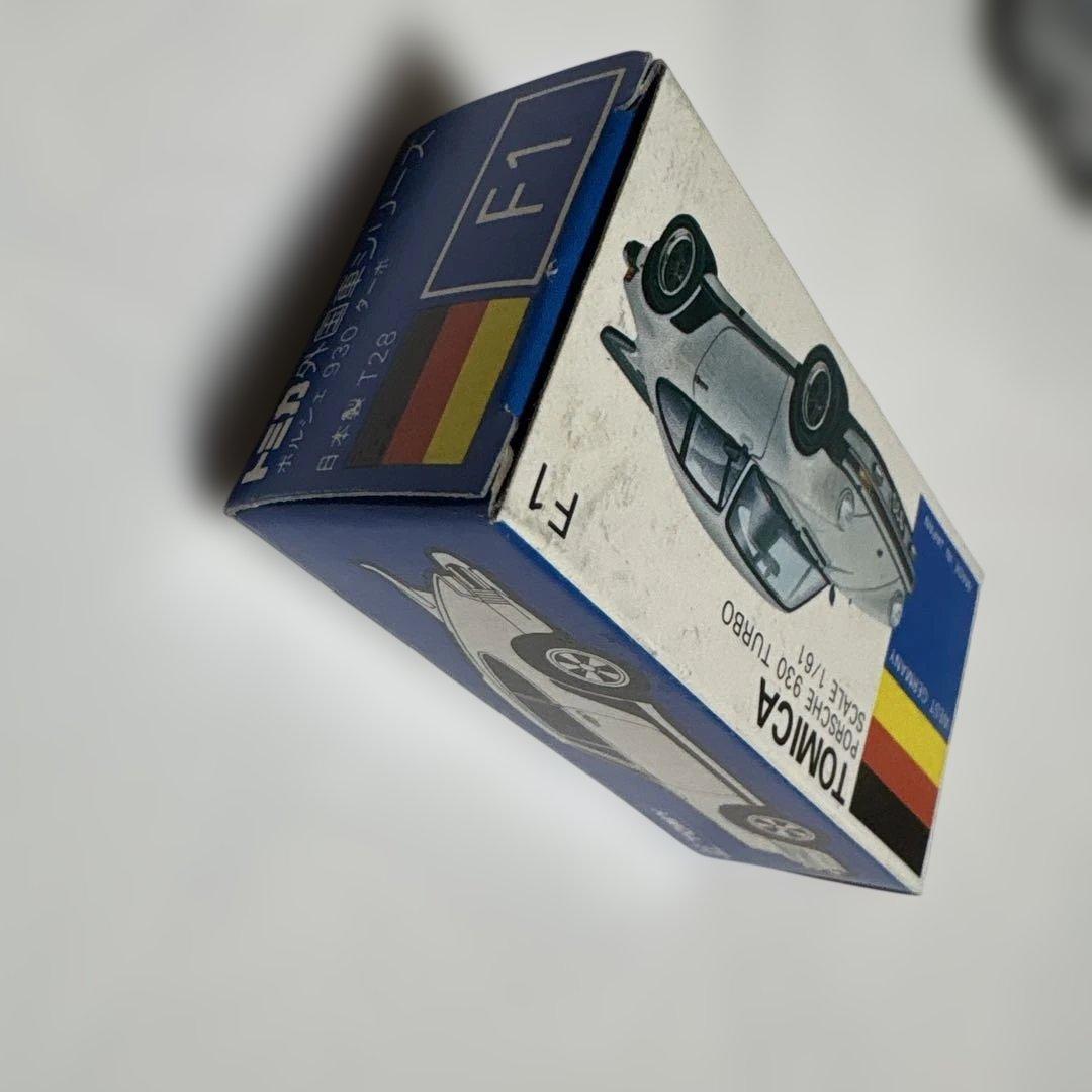 トミカ 青箱 F1 ポルシェ 930 ターボ 日本製