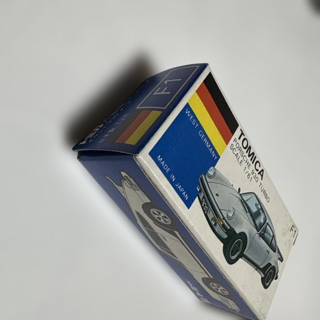 トミカ 青箱 F1 ポルシェ 930 ターボ 日本製