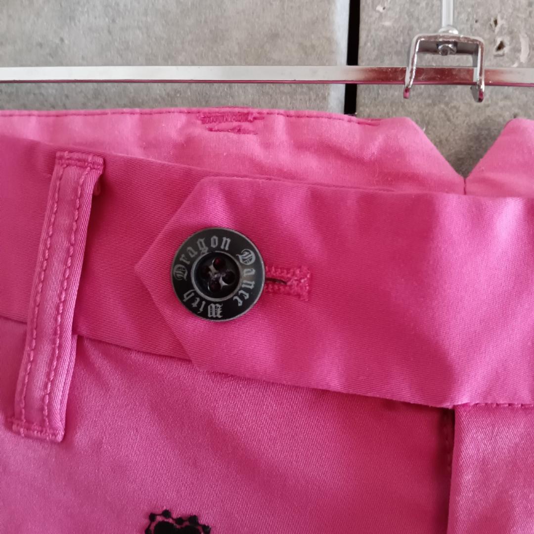 Dance With Dragon 刺繍　総柄 スラックスパンツ X4211