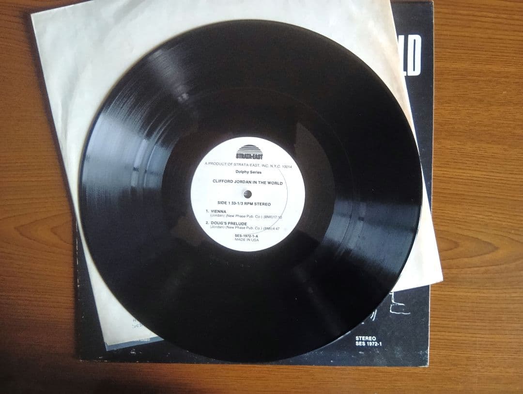 Clifford Jordan In The World オリジナルレアレコード