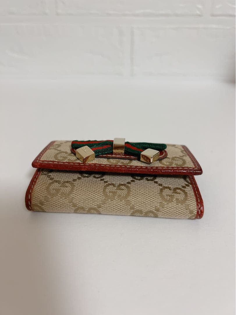 グッチ　GUCCI キーケース　6連　シェリーライン　GG柄